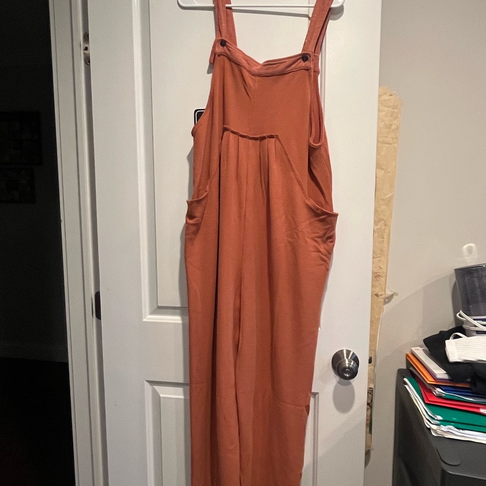 POL Elegant Terracotta Jumpsuit